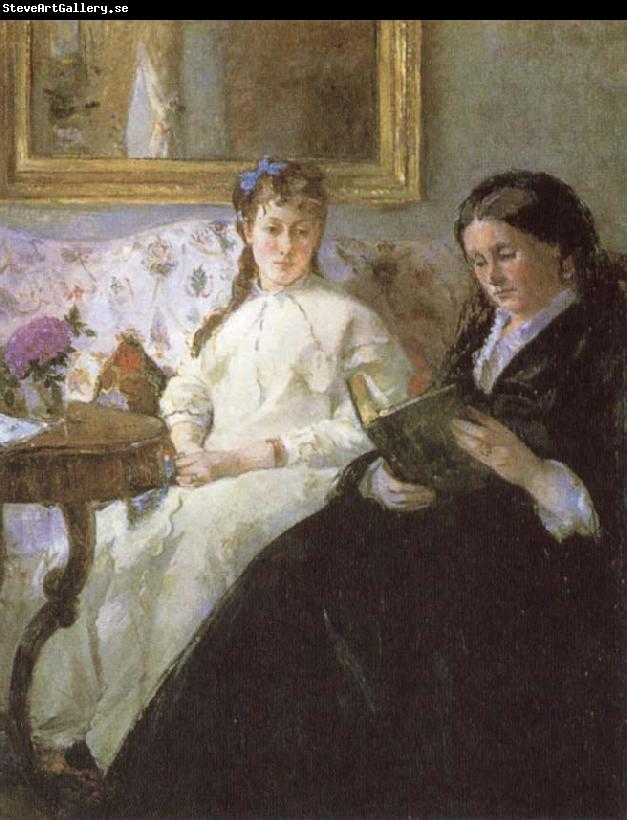 Berthe Morisot The mother and sister of the Artist